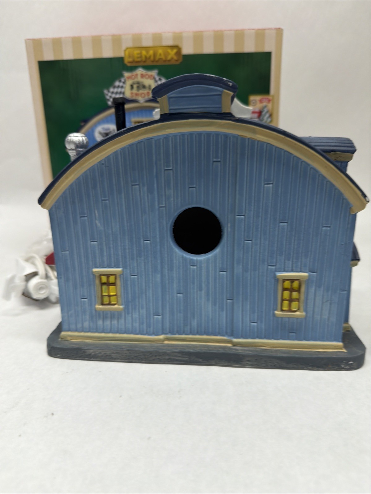 Lemax Holiday Village 2014 Rod's Parts Store # 45707 Christmas Village New