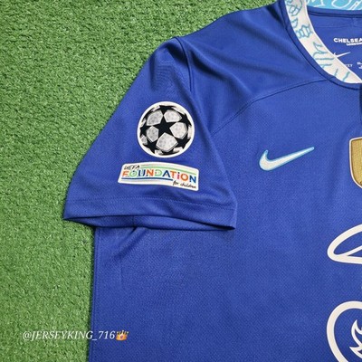 🇬🇧Nike Chelsea FC Joao Felix #11 2022/2023 Home Blue Jersey UCL