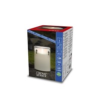 Konstsmide LED Grablicht Mit Timer Flackernd Warmweiß Batteriebetrieben IP44