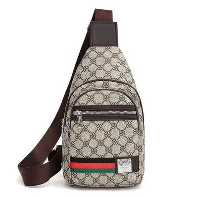 Men's Multifunction Messenger Bag Shoulder Cloth Chest Crossbody Casual 
