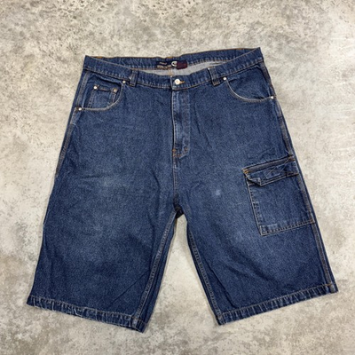 #ad #ad Propain Urban Culture Shorts Mens 44 Blue Denim Carpenter Baggy Hammer Loop $24.99