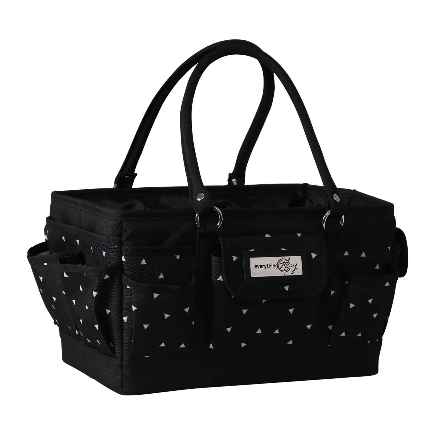 Everything Mary Black/White Deluxe Store/Tote Caddy-Collapsible-EVM12776-3