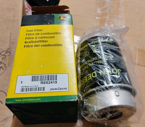 NOS Genuine John Deere Fuel Filter Element - RE62419 - Sold Each - USA Made