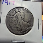1917-P Walking Liberty Silver Half Dollar $0.50 piece