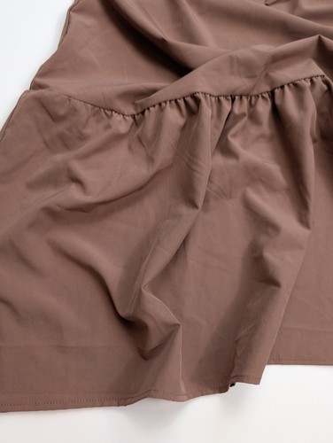 Abito camicia donna Lucky Brand malva manica a bolla con bottoni e cintura taglia small - Foto 6 di 9