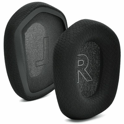 2* Black Ear Pads Cushion For Logitech G733 Lightspeed Wireless Gaming Headset