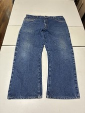 Vintage Levis 517 Jeans 40x30 Dark Wash Bootcut Western Cowboy Denim Rodeo Work