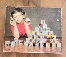 Vintage Tofa / Toia Children  s Picture Blocks, Czechoslovakia, Orig Box