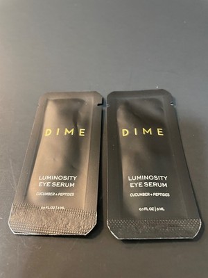DIME  LUMINOSITY  EYE SERUM SAMPLE DUO .1 fl oz x 2 / NEW & SEALED