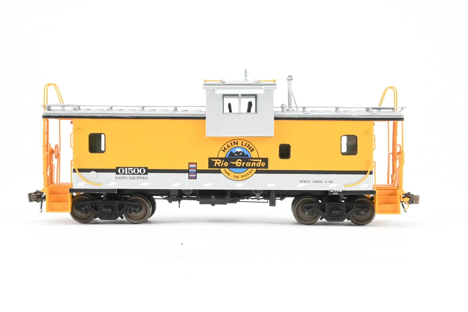 HO Brass OMI Overland Models D&RGW Denver & Rio Grande Wide Vision Caboose FP - Image 2 of 4