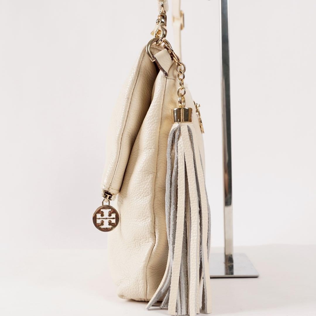 Tory Burch 2-way Shoulder Bag Clutch Tassel Leather Women's From Japan thumbnail 22