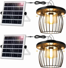 Shed Light Solar Powered Gazebo Lights Outdoor Solar Hanging Lamps Outside For P