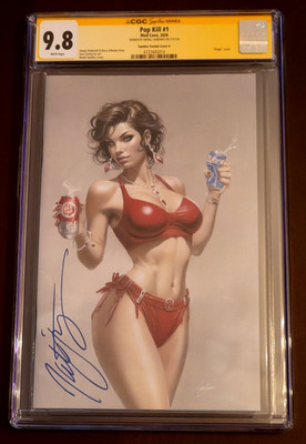 CGC SS 9.8 Pop Kill #1 2026 Virgin Variant SIGNED by Natali Sanders SAFE SHIP