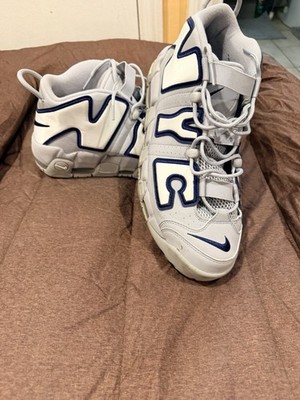 Nike Air More Uptempo AJ1337-001 White Blue Gray 2017 Sneaker Basketball Men