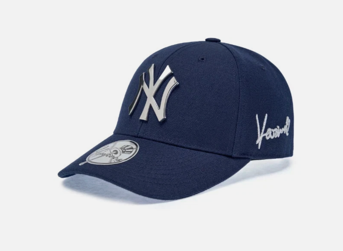 MLB Karina Exclusive Structured Ball Cap New York Yankees Navy_59
