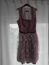 Dirndl Trachtenkleid Balkonett, Landhauskleid, Bluse, Schürze