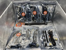 GPU Risers.com, 12 Capacitor GPU Risers 6 PACK with digital LED thermal display