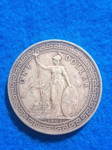 1902 Silver Great Britain Trade Dollar...Hong Kong