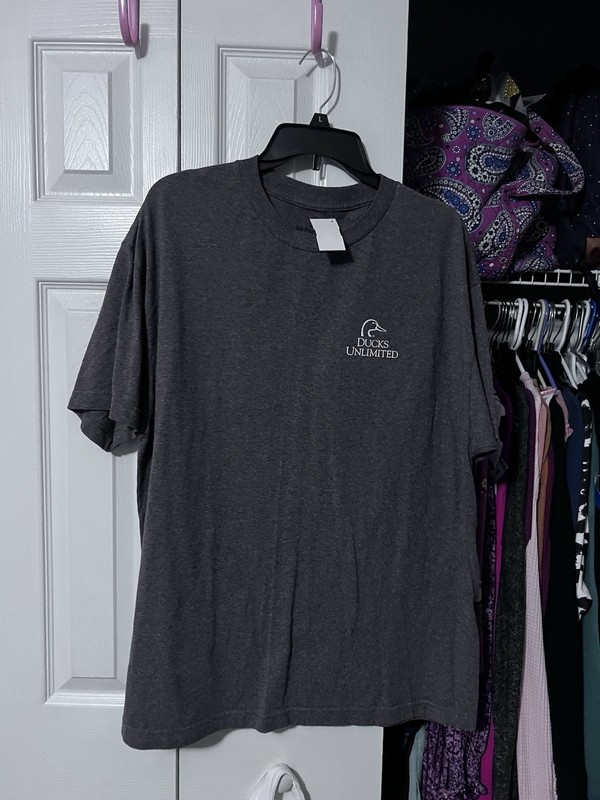 Duck Dynasty Commander grey men’s XL shirt Dogs “Shipping and Receiving”