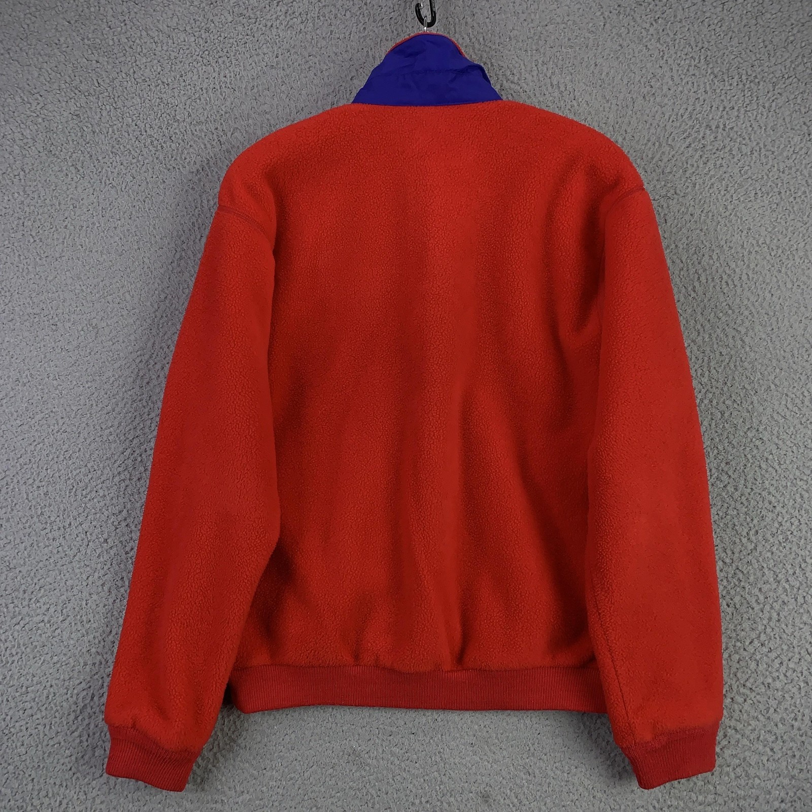 Vintage Patagonia Fleece Jacket Mens Small Red Zip Pullover Synchilla USA 90s thumbnail 15