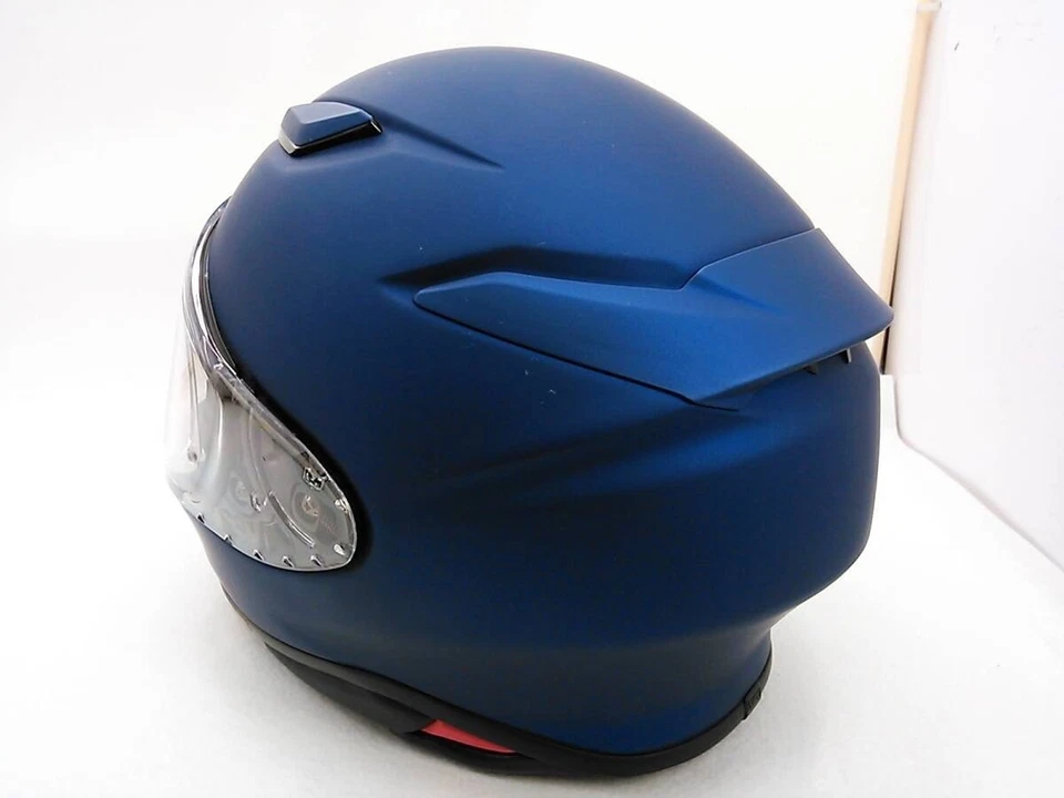 SHOEI Z-8 Matte Blue Metallic M Size 57cm Helmet With Bag Japan Free Shipping Foto 2 de 4