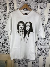 Sonny and Cher Portrait Unisex classic white tee QT8267
