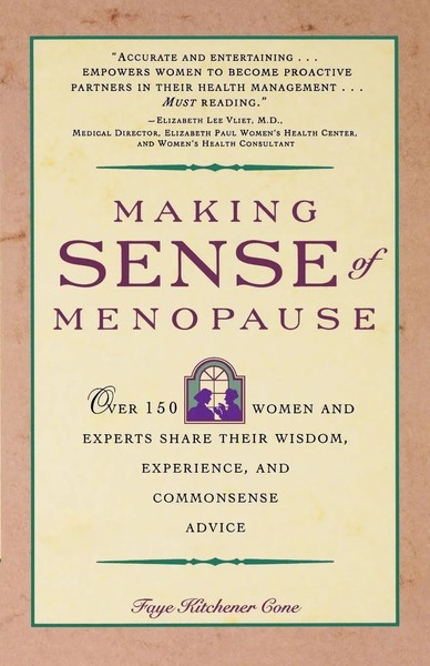 Making Sense Of Menopause Faye Kitchener Cone (U. A.) Taschenbuch Englisch 1993-image