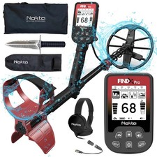 Nokta Findx Pro Waterproof Gold Metal Detector Full Kit