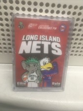 2026 WNBA New York Liberty Pin SGA Long Island Nets Ellie Dale Mascot Brooklyn
