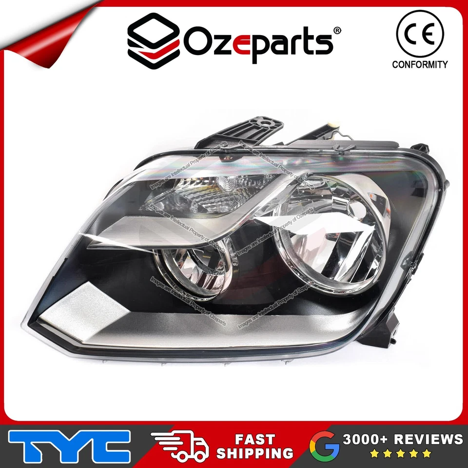 TYC Pair LH+RH Head Light Lamp For Volkswagen VW Amarok Ute 2H 2010~2022 - image 4 of 4