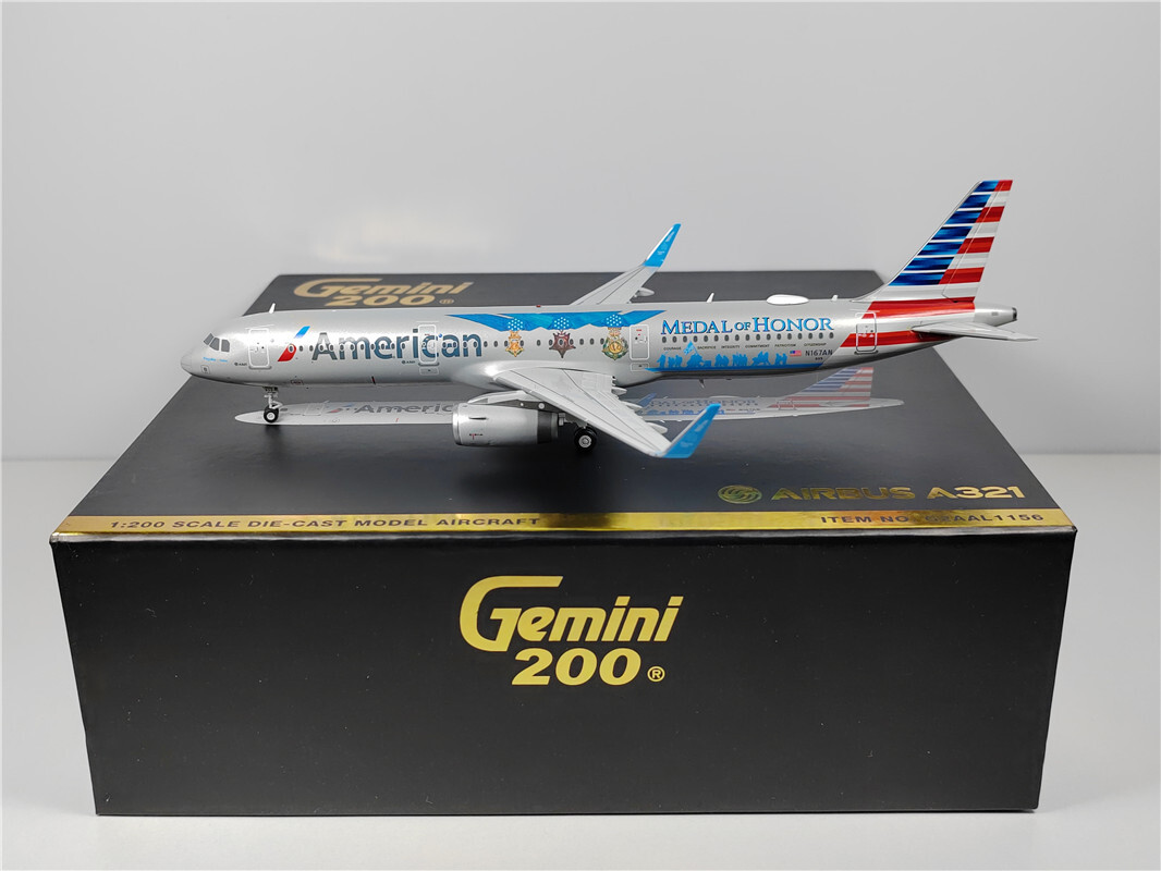 エアバス　Airbus　A321　A321neo　Gemini 200 Amazon.com: GeminiJets Airbus A321neo Commercial Aircraft