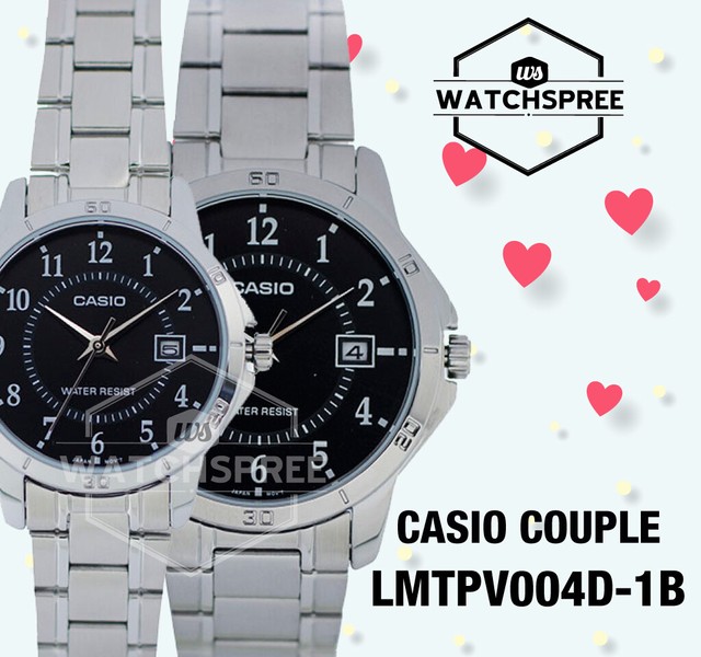 couple watch casio original