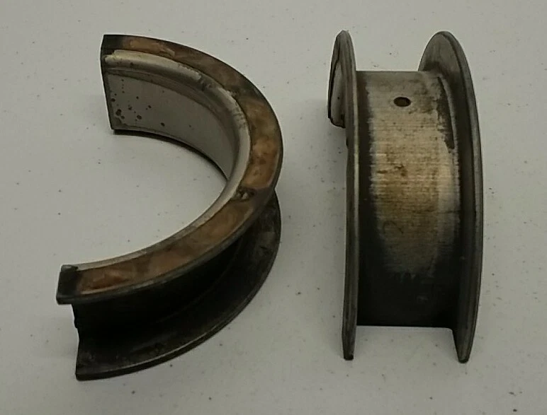 Kit de cojinete principal del cigüeñal del motor Ford F4TZ-6337-A cojinete F4TZ-6337-A Foto 4 de 4