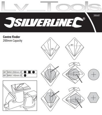 Cerca Centro Per Tornitura Silverline | Per Pezzi Quadrati ø200mm Ed Esagonali ø146mm | Utensile Da Lavorazione - Foto 9