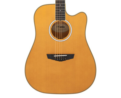 D'angelico Excel Bowery Dreadnought CE - Vintage Natural