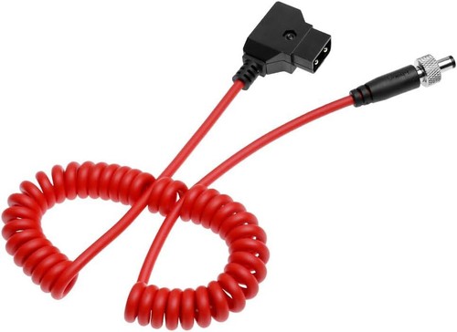 Atomos Ninja V Power Cable Dtap to Locking DC 2.1 Coiled Cable for Blackmagic - Picture 4 of 5