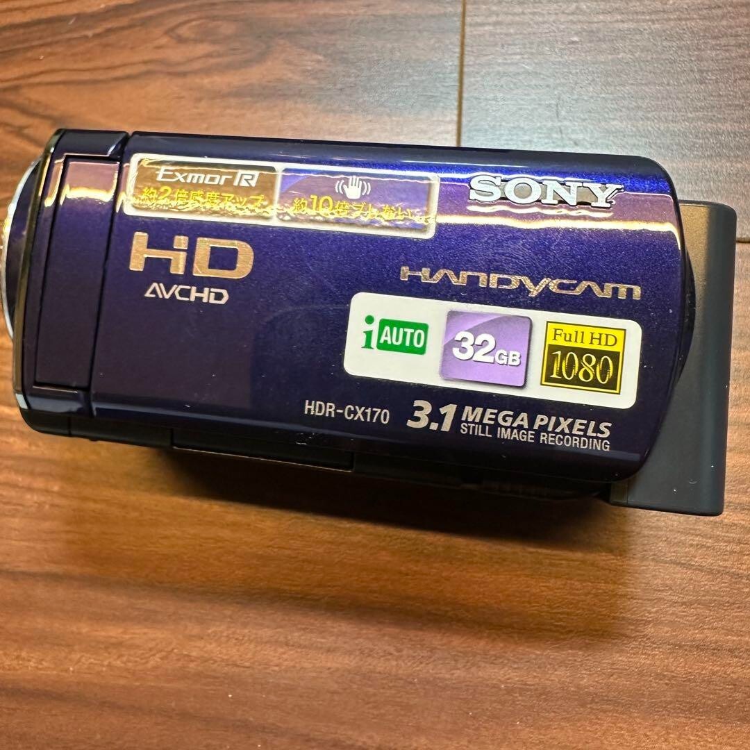 SONY HDR-CX170(B) Video Camera 2446 From Japan | eBay