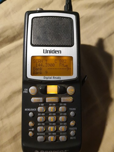UNIDEN BEARCAT BC250D 1K Chan. Handheld SCANNER +USB Program cable no p25 Works! - Picture 2 of 22
