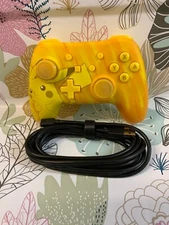 🐱 Wired Controller  Nintendo Switch - Pokemon (Yellow)AS SHOWN ‼️