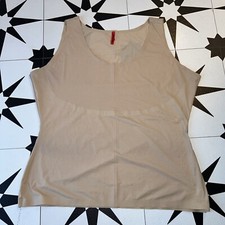 A22 SPANX Tank Top Womens 3X Nude Tan Light Base Layer Cami Shapewear