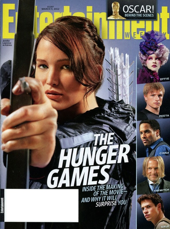 Entertainment Weekly Magazine 3-9-12 - The Hunger Games, Jennifer Lawrence
