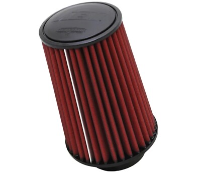 AEM 21-3059DK Dryflow Red Synthetic Round Air Filter w/ 4'' Flange Inlet Diameter