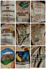 4 Burlap Bags, Authentic Coffee Bags Burlap Jute - FULL SIZE — photo 1