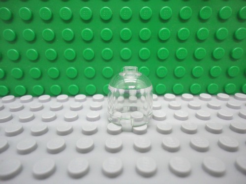 Lego 1 Trans Klar 2x2 Runde Kuppel Hohlstein Block NEU - Bild 1 von 1