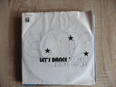  CATS LET´S DANCE SINGLE VINYL SCHALLPLATTE 