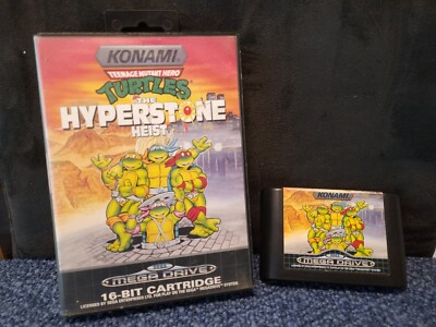Turtles - The Hyperstone Heist - Sega Mega Drive | PAL OVP | selten