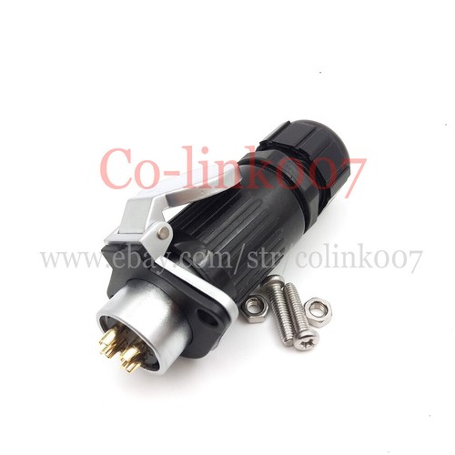 IP67 4pin Waterproof Connectors,Industrial Electric Aviation Auto Power Plug 30A - Picture 7 of 7