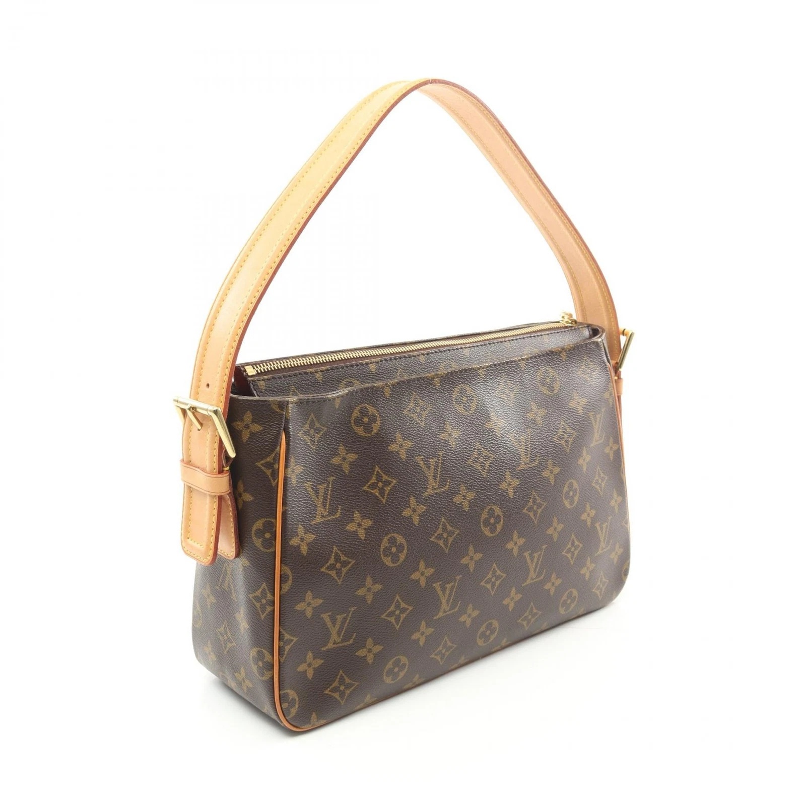 LOUIS VUITTON（LV） Borsa a tracolla Louis Vuitton Viva Cite GM M51163 Monogram tela pelle marrone LV
