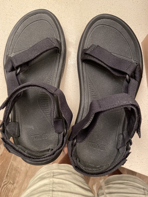 teva black womens sandals