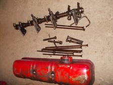 Ford 881 Tractor Rocker Arm Assembly Push Rods Valve Cover & Bolts & Oil Line